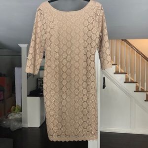 Ronni Nicole Gold Overlay Sparkle Shift